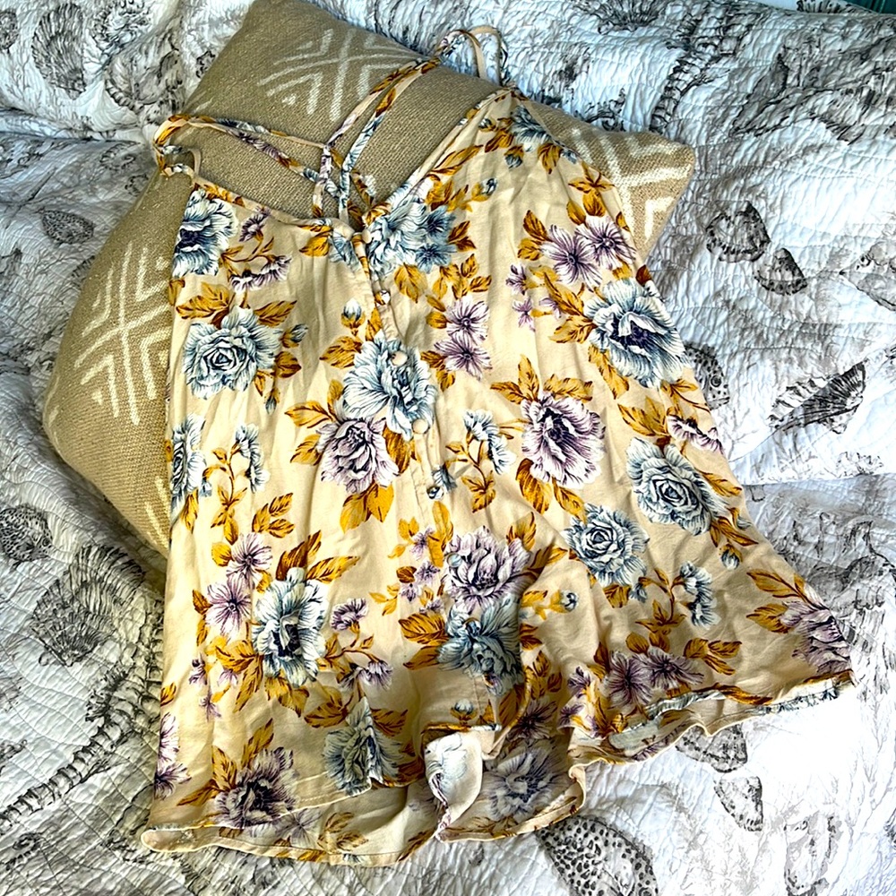 Vintage floral top